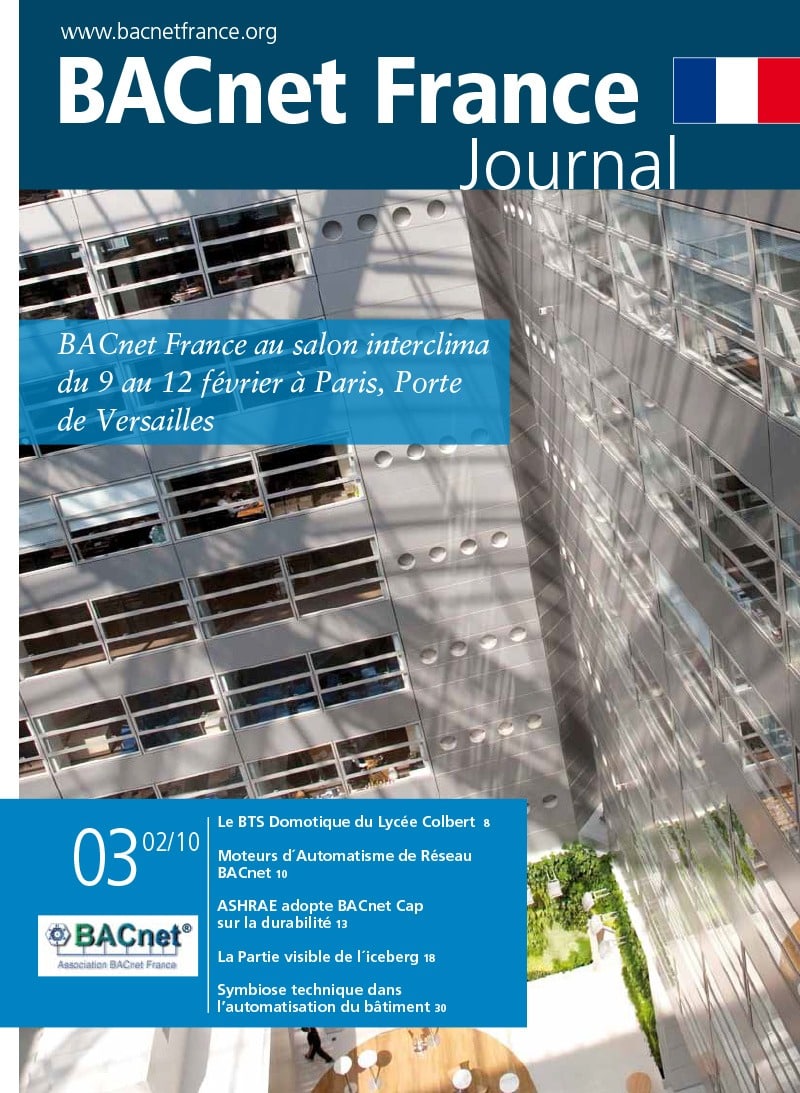 BACnet France au salon interclima du 9 au 12 février à Paris, Porte de Versailles